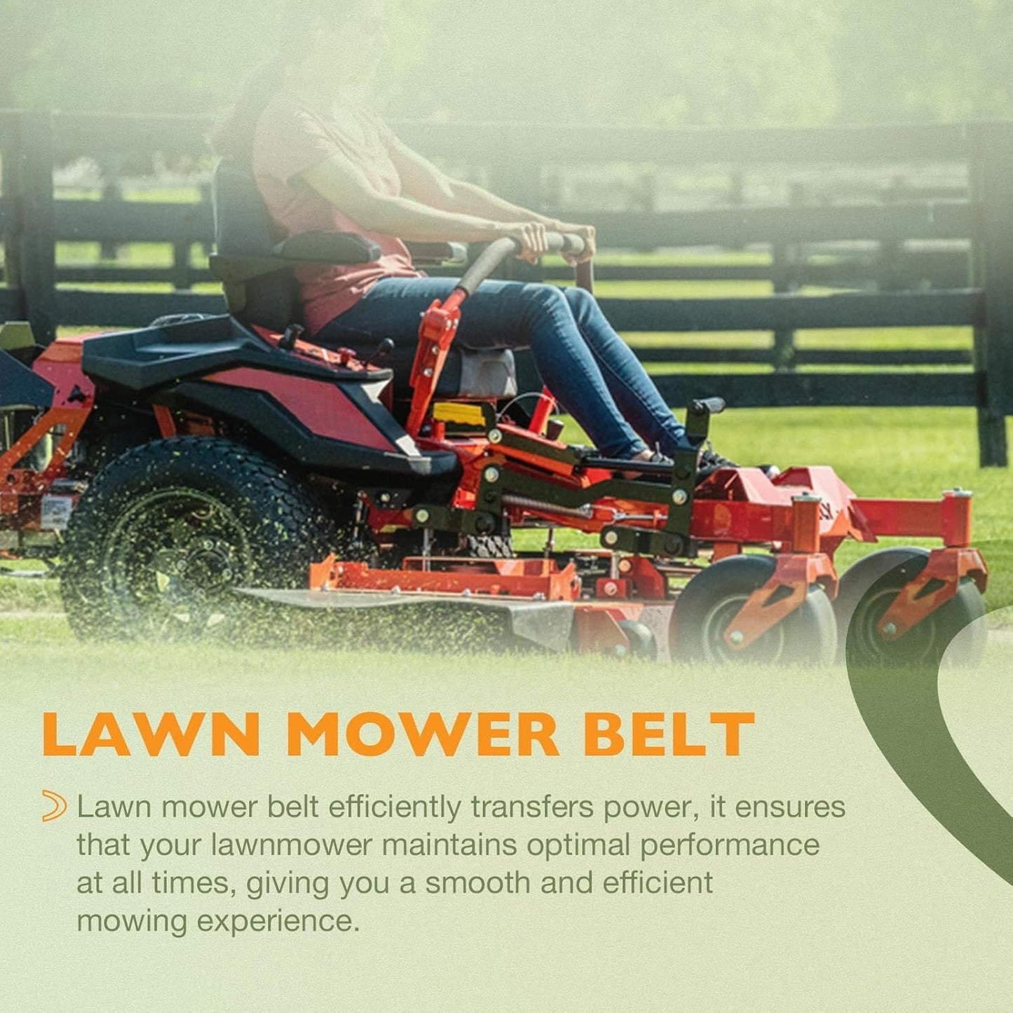 7200921 Mower Deck Belt For Gravely ZTX 42 ZTX 52 Ariens Ikon 52 Ikon Onyx 52