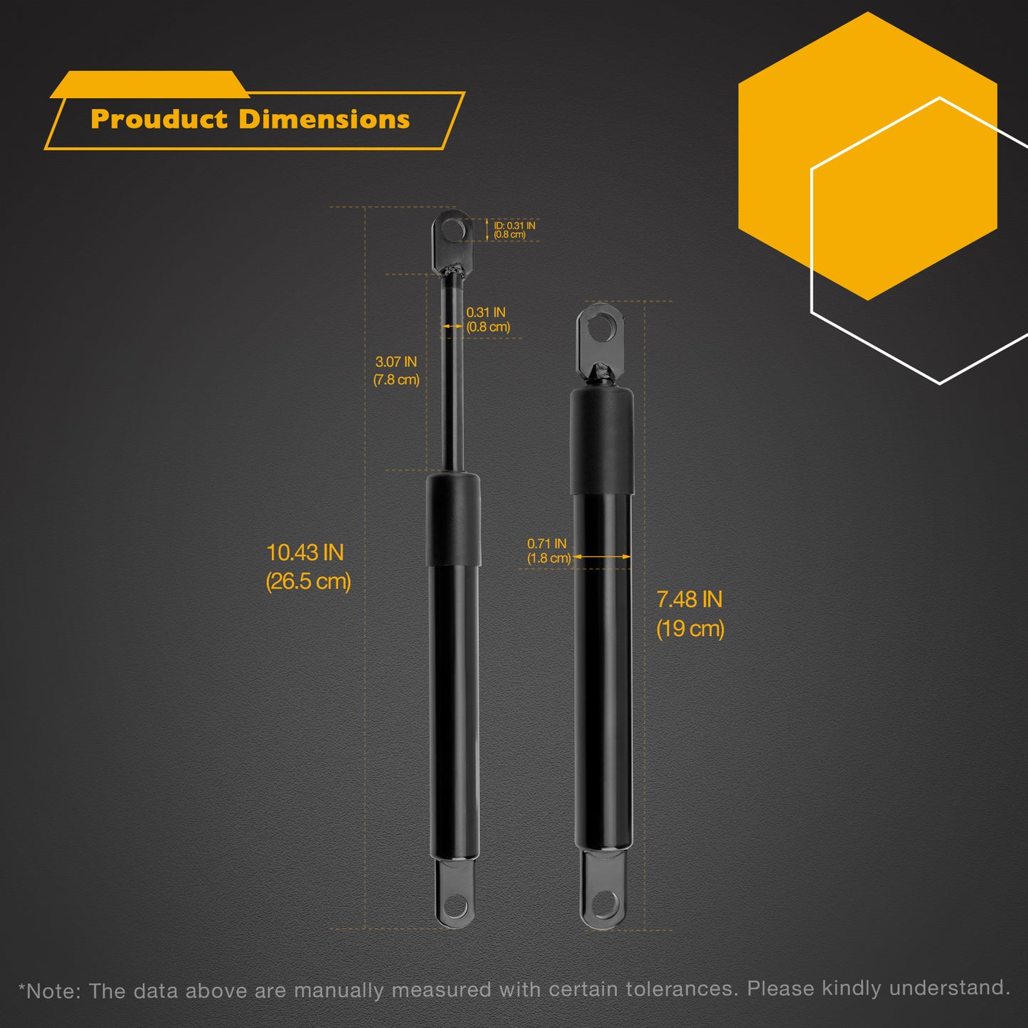539102720 Steering Shock Dampers For Husqvarna BZ EZ MZ RZ Poulan RedMax Mowers