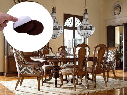 357 Piece Self-Stick*Furniture Felt Pads for Hard Surfaces Brown.