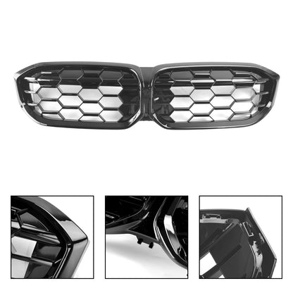 Gloss Black Front Kidney Grill Grille fit BMW G20 320i 330i M340i 2023-2024