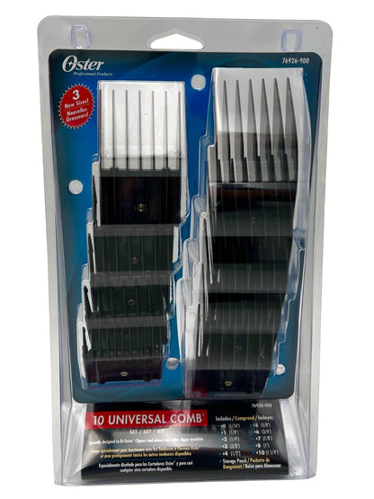 Solid Spare Oster 76926900000 Universal Clipper Guide Comb Set 10 Pieces