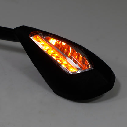 Rear View Mirror w/ Turn Signal For Ducati Panigale 899 / 1199 / S / R 12-17