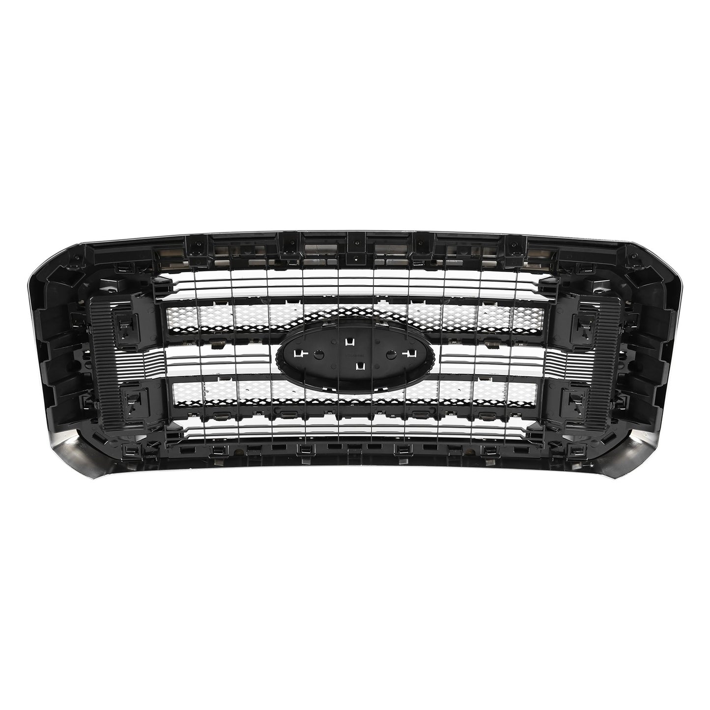 Chrome Front Bumper Grille For Ford F250 F350 F450 F550 2011-2016 Platinum Style