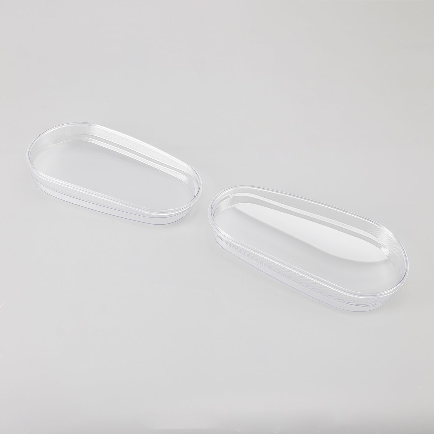 Left+Right Headlight Lens Shell Cover Lampshade For VW MK4 Golf/GTI/R32 99-2005