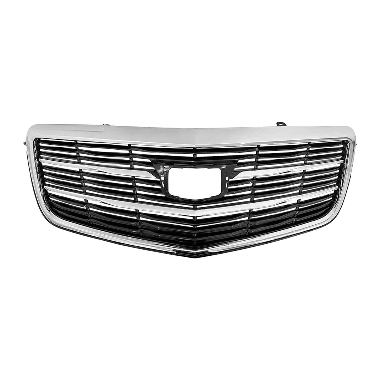 Fits 2015 2016-2019 Cadillac ATS Front Grille Upper Bumper Grill W/Chrome 15-19