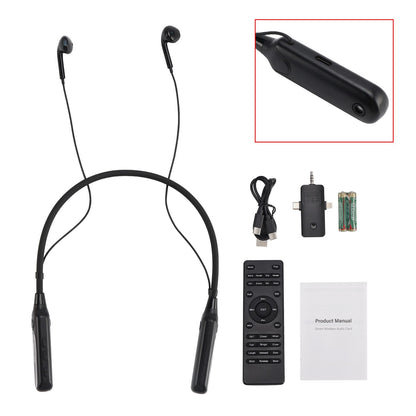Wireless Sound Card Complete Neckband Live Streaming Earphones for Phone PC TV
