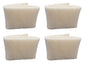 Solid Spare (4) Humidifier Wick Filter for Kenmore Emerson 14906 42-14906
