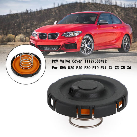 Solid Spare PCV Valve Cover 11127588412 For BMW N20 F20 F30 F10 F11 X1 X3 X5 X6