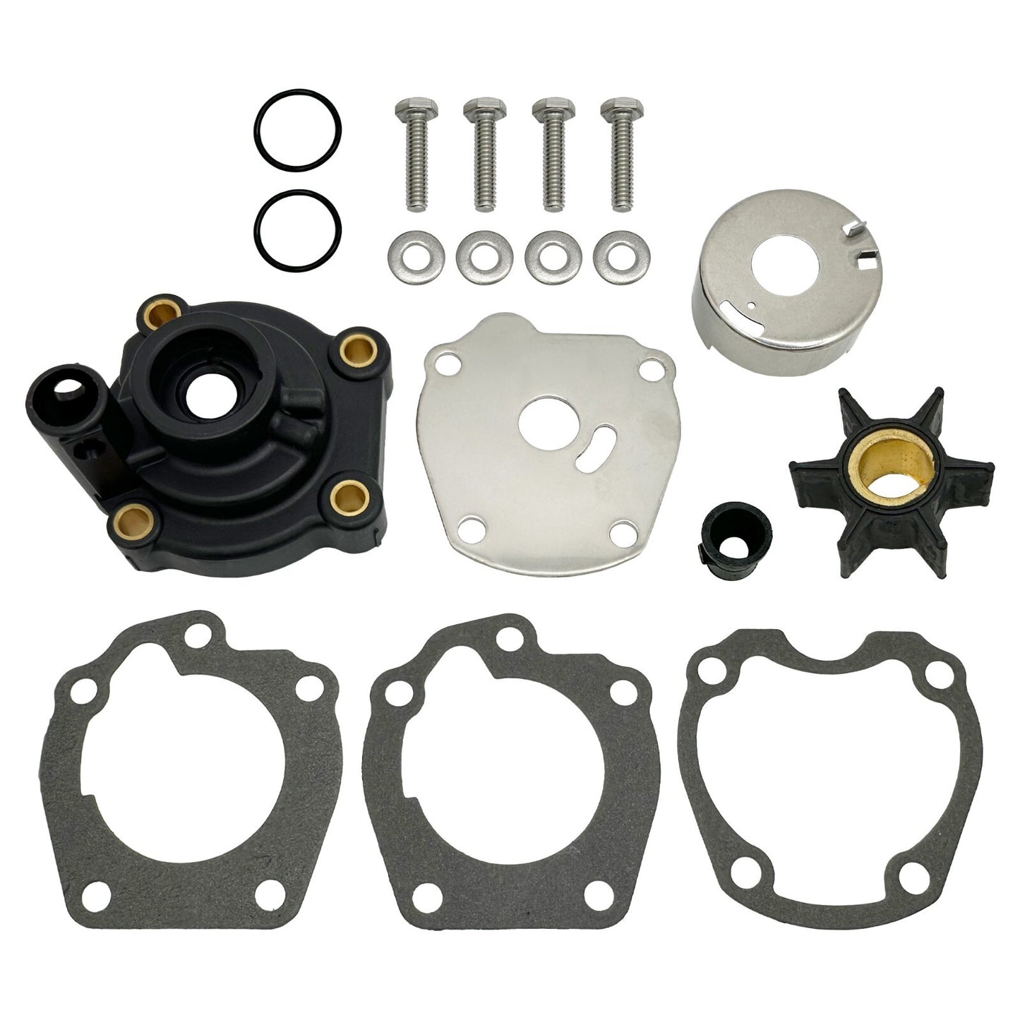 Water Pump Impeller Housing Kit for Johnson Evinrude - 18-3238, 0391631, 0388891