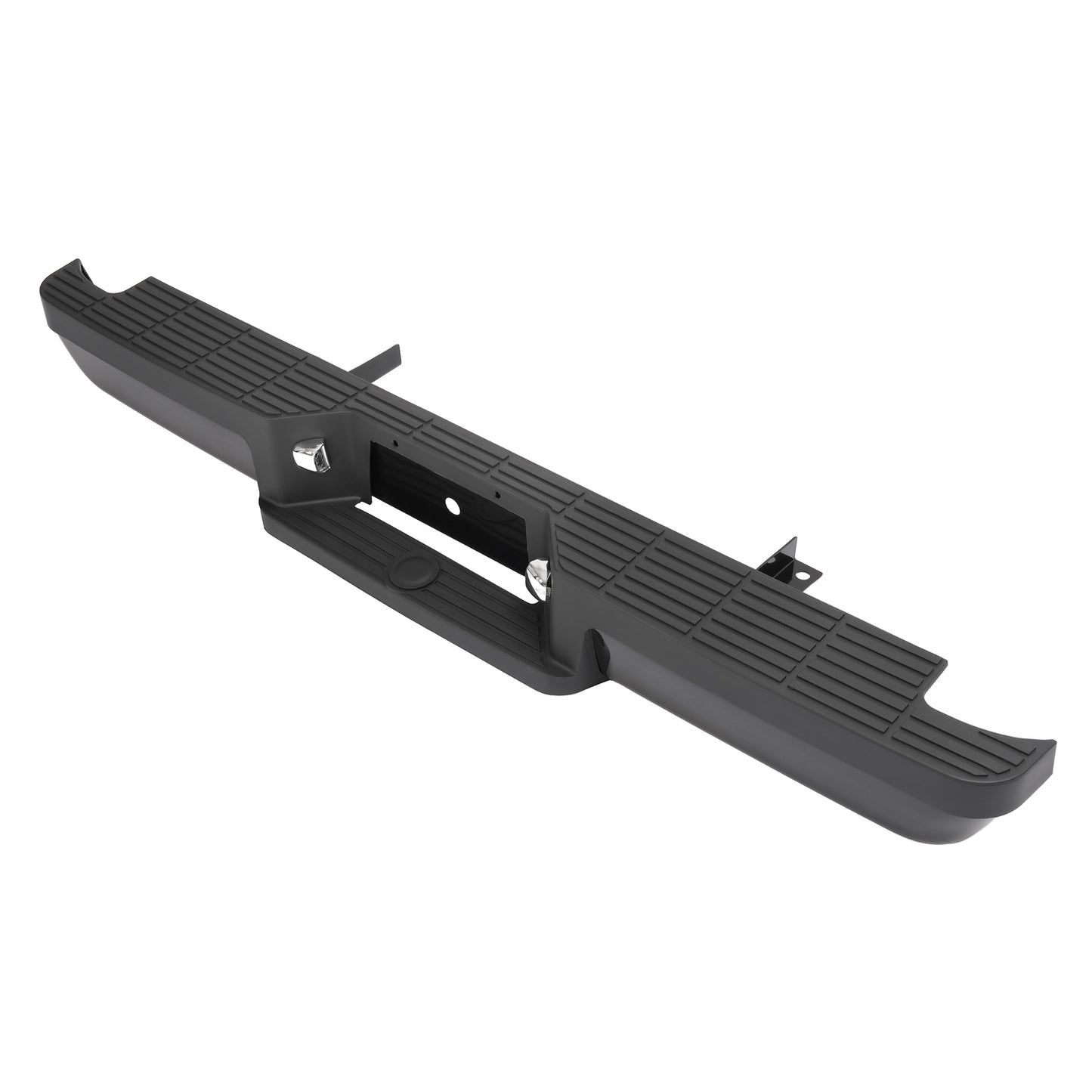 Solid Spare For Ford Ranger Styleside 1993-2011 Black Steel Rear Bumper Assembly Face Bar