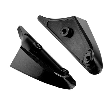 ALU REAR VIEW MIRROR HOLE CAPS BLACK FOR DUCATI 1199 899 PANIGALE 2012 > 2015