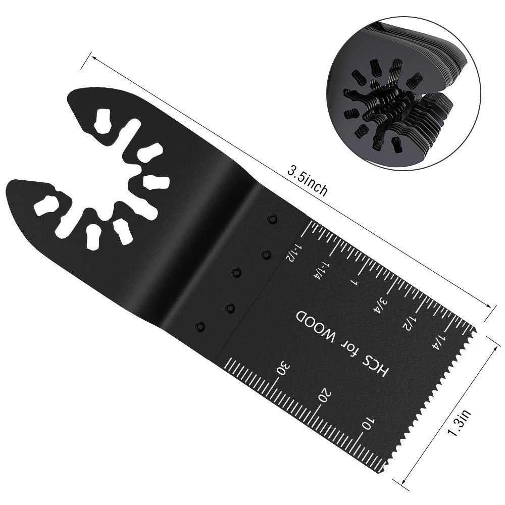 20 Saw Blade Oscillating Multi Tool For Dewalt Fein Bosch Milwaukee Porter Cable