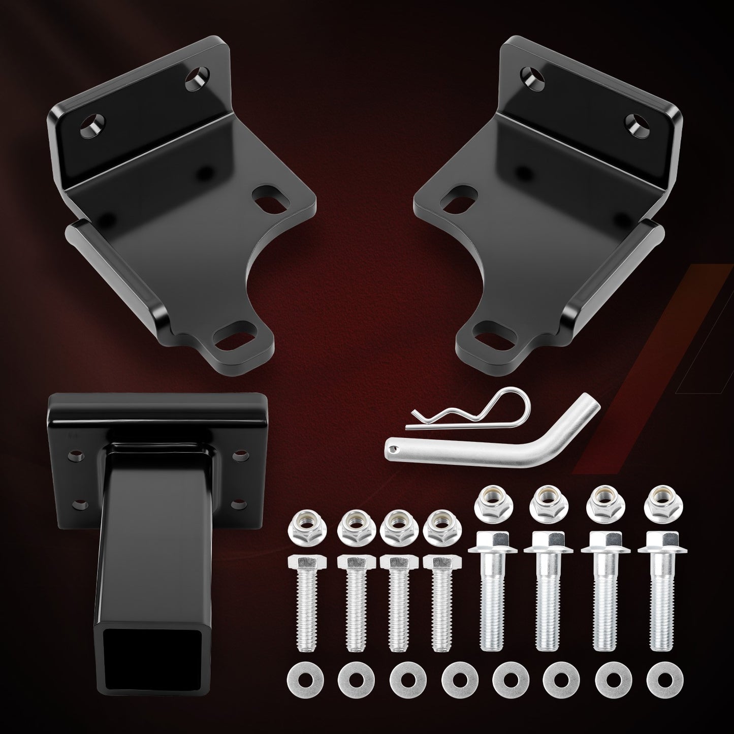 2" Reciever Hitch 85180 For 2002-2021 Suzuki Eiger 400 Vinson 500 King Quad 400