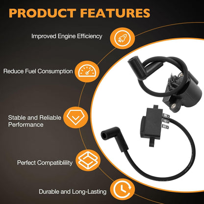 2 Pack Ignition Coil Module For Kohler CH740 CV740 SV735 SV740 GT1554 2458489-S