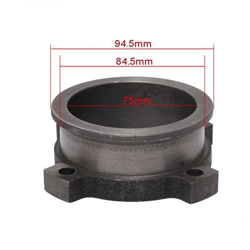 3" 4 Bolt Exhaust Turbo Flange to 3" Inch V-Band Adapter Adaptor GT30 GT35 T3