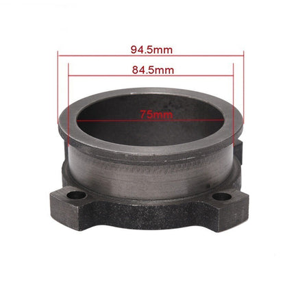 3" 4 Bolt Exhaust Turbo Flange to 3" Inch V-Band Adapter Adaptor GT30 GT35 T3