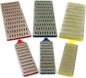 6PCs Large&Small Diamond Sharpening Hone Stone Whetstone Block Kitchen Knife
