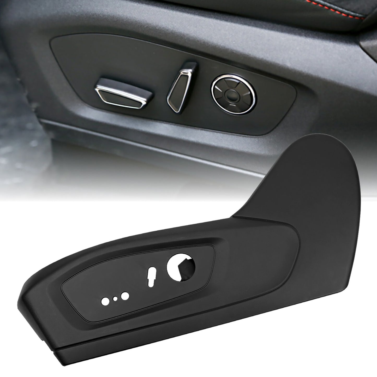 Black Left Driver Side Seat Trim Panel For 2020-2023 Ford Explorer MB5Z7862187EC