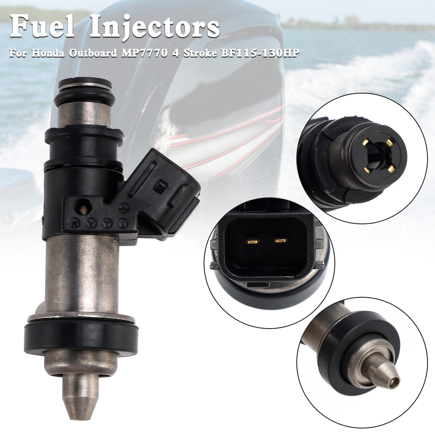 16406-ZW5-000 Fuel Injectors For Honda Outboard MP7770 4 Stroke BF115-130HP