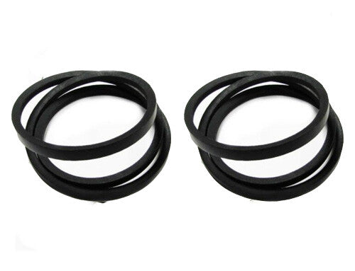 Solid Spare (2) Belt for HUSQVARNA SEARS CRAFTSMAN POULAN AYP 140294 140067, 1/2 X 84"
