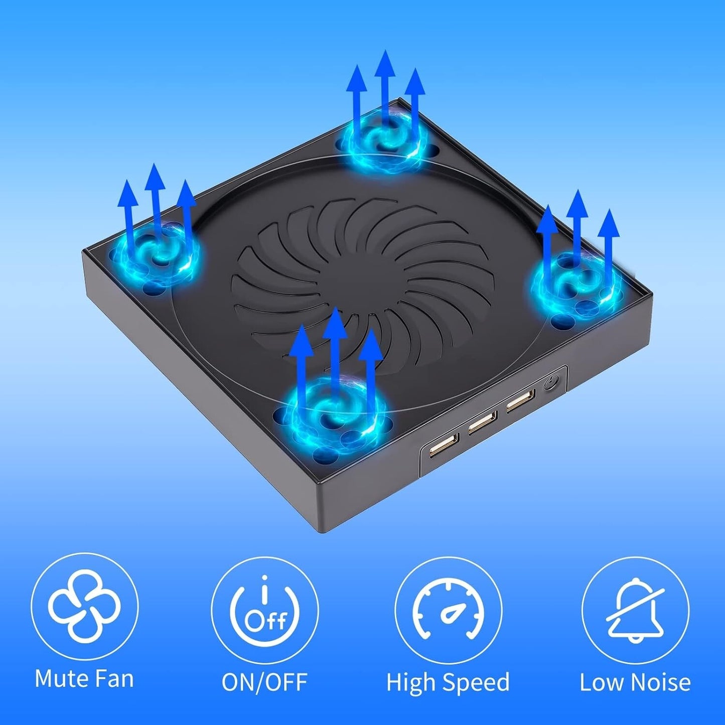 Adjustable Cooling Fan for Xbox Series X Console Low-Noise High-Speed Cooler