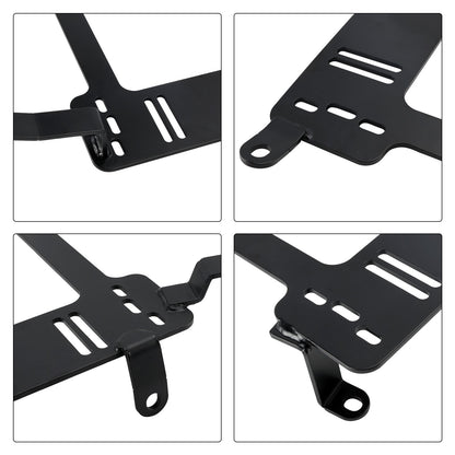 2X Low Profile Bracket Rail Seat Brackets Adapter For Infiniti G35 2003-2006