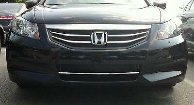 CHROME FRONT BUMPER GRILLE TRIM MOLDING For HONDA ACCORD 11-12
