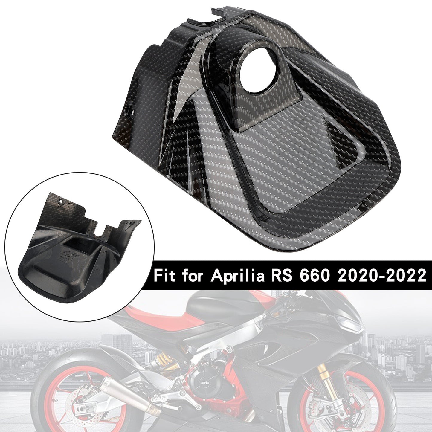 Carbon Front Tank Cover Ignition Key Fairing for Aprilia RS 660 2020-2024