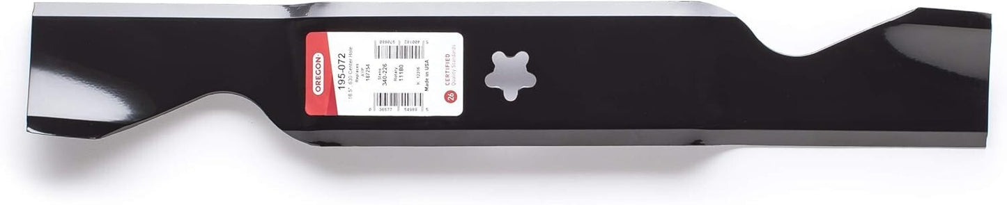 Solid Spare Oregon 195-072 100 Series Small Engine Mower Blades, Black