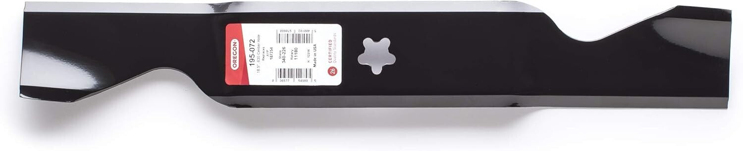 Solid Spare Oregon 195-072 100 Series Small Engine Mower Blades, Black