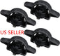 4PCS Cargo Truck Bed Tie Down Cleats For 2005-2020 Toyota Tacoma Black