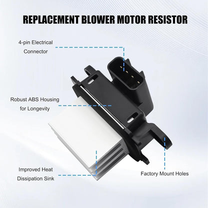 Heater A/C HVAC Blower Motor Resistor Module BL3Z-19E624-A For Lincoln Ford F150