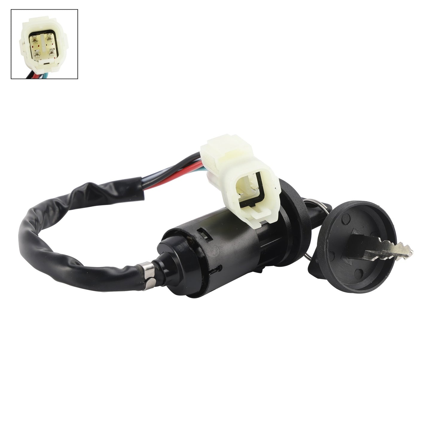 IGNITION SWITCH 2 KEYS 43D-H2510-01 FOR YAMAHA RAPTOR 90 YFM90R 2009 - 2013
