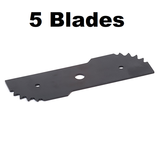 Solid Spare (5) Edger Blade 7 3/4" x 2 3/4" for Black & Decker LE750 Edge Hog 243801-00