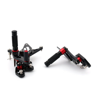 Racing Footrest Rearsets Rear Set Foot pegs Fit For Suzuki GSXR 600/750 11-19 Bk