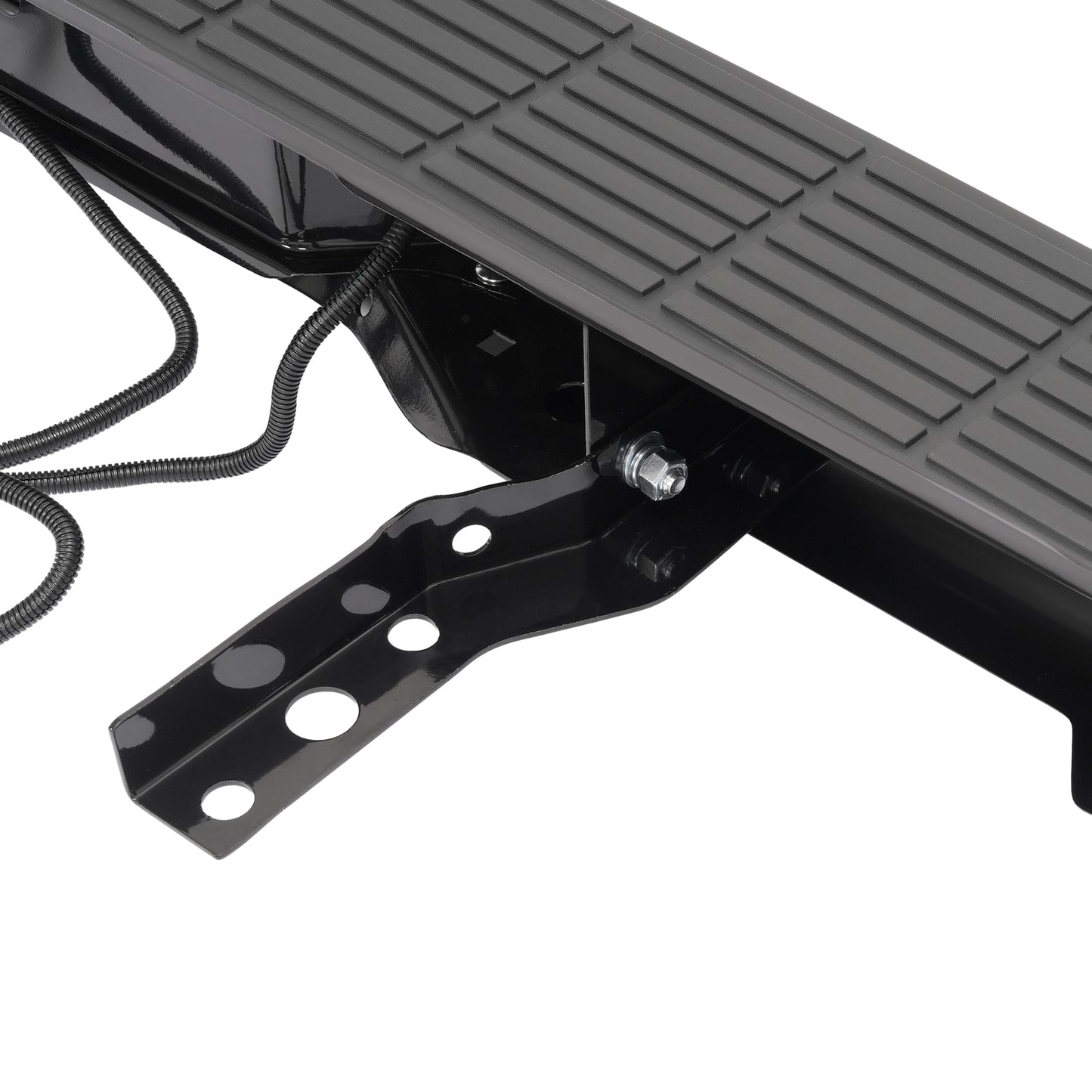 Solid Spare For Ford Ranger Styleside 1993-2011 Black Steel Rear Bumper Assembly Face Bar
