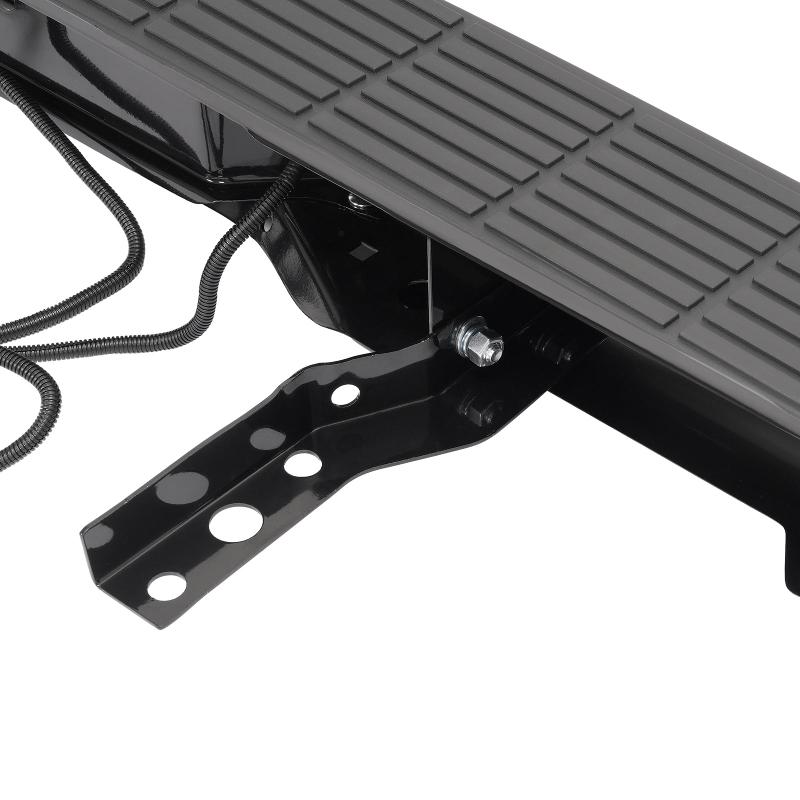 Solid Spare For Ford Ranger Styleside 1993-2011 Black Steel Rear Bumper Assembly Face Bar