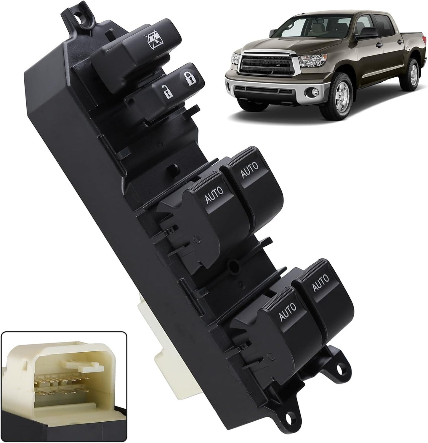 Driver Side LED Power Window Auto Switch 84820-0R040 for Toyota Tundra 2007-2021