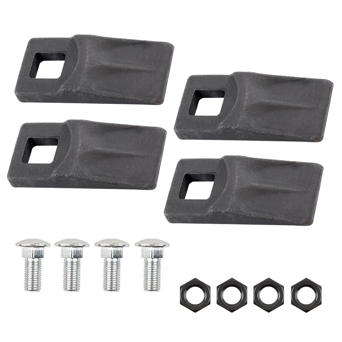 3 Point Auger Cutting Edge w/ Screws for Most Heavy Duty Post Hole Digger Augers