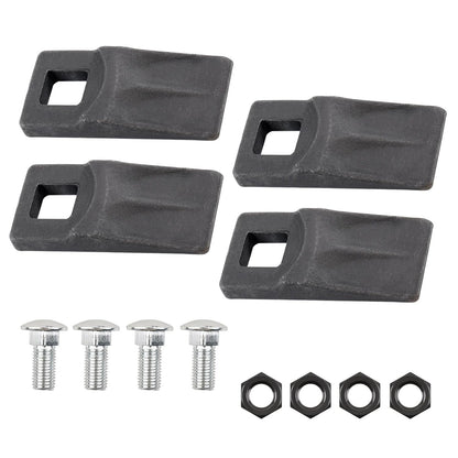 3 Point Auger Cutting Edge w/ Screws for Most Heavy Duty Post Hole Digger Augers