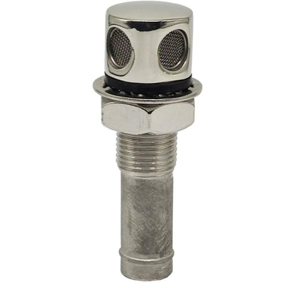 Stainless Steel Through Hull Air Vent Ideal for Multiple Fuel Tank Systems