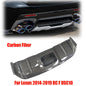 For Lexus 2014 2015-2018 2019 RC F USC10 Carbon Fiber Rear bumper Lower Diffuser