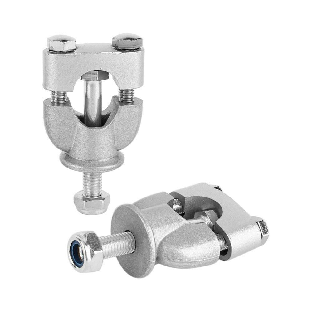 HandleBar Bar Mount Clamps Risers Adapter 7/8" 22mm Fit For ATV Dirt Bike CNC