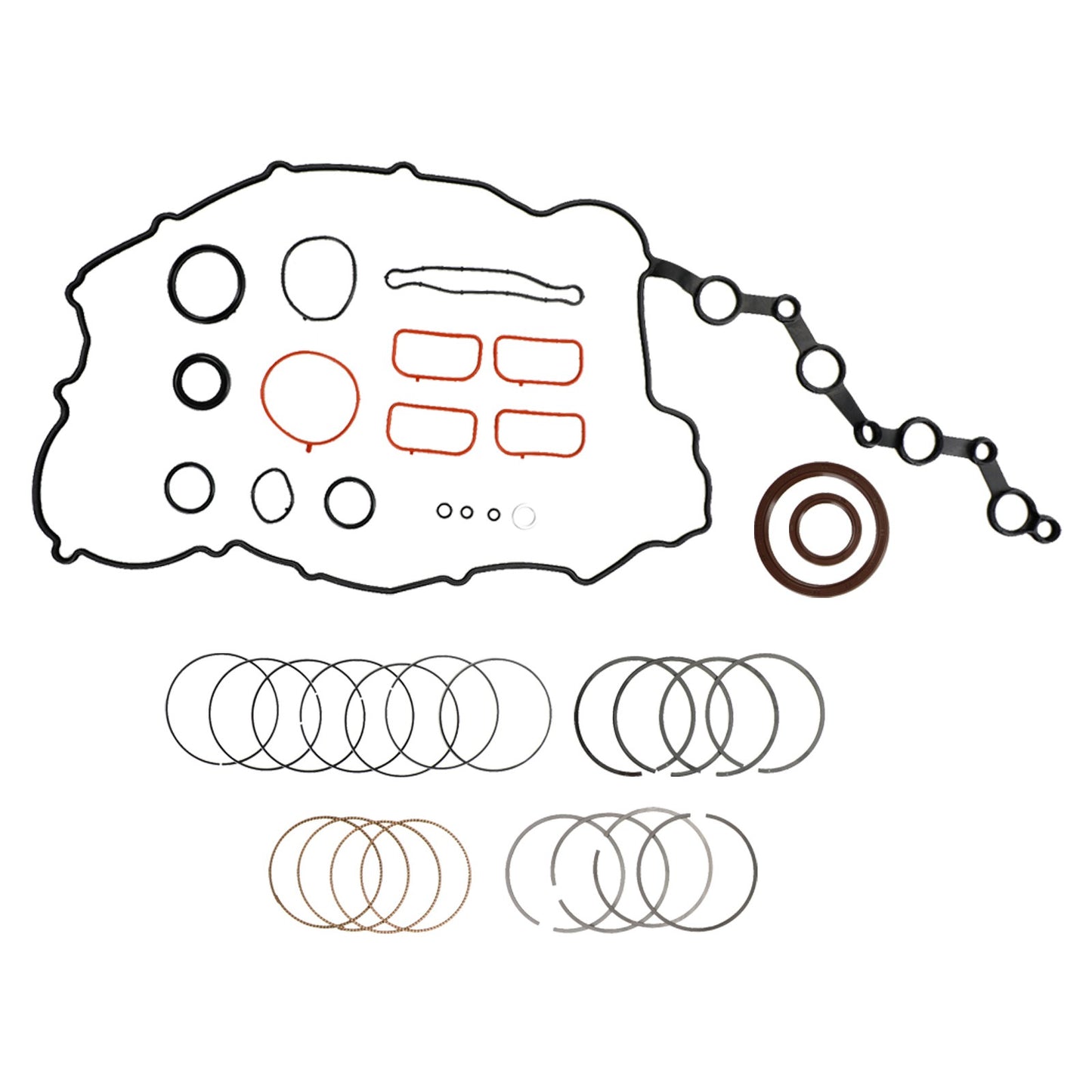G4KJ 2.4L Engine Rebuild Kit: Crankshaft, Conrods, Pistons & Gasket for Hyundai.