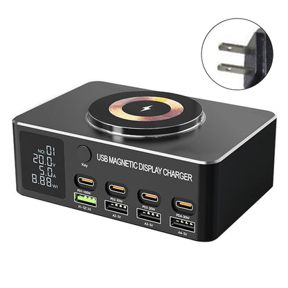 140W Fast Charging Charger Intelligent Digital Display PD100W Magnetic Wireless