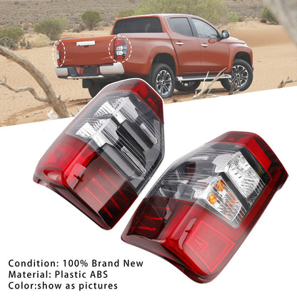 Pair LED Rear Stop Brake Tail Light Lamp For Mitsubishi Triton L200 2019-2023