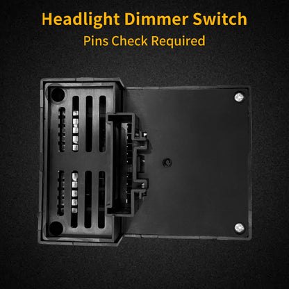 Headlight Headlamp Dimmer Switch for 1999-2002 Chevy Silverado GMC Sierra Yukon