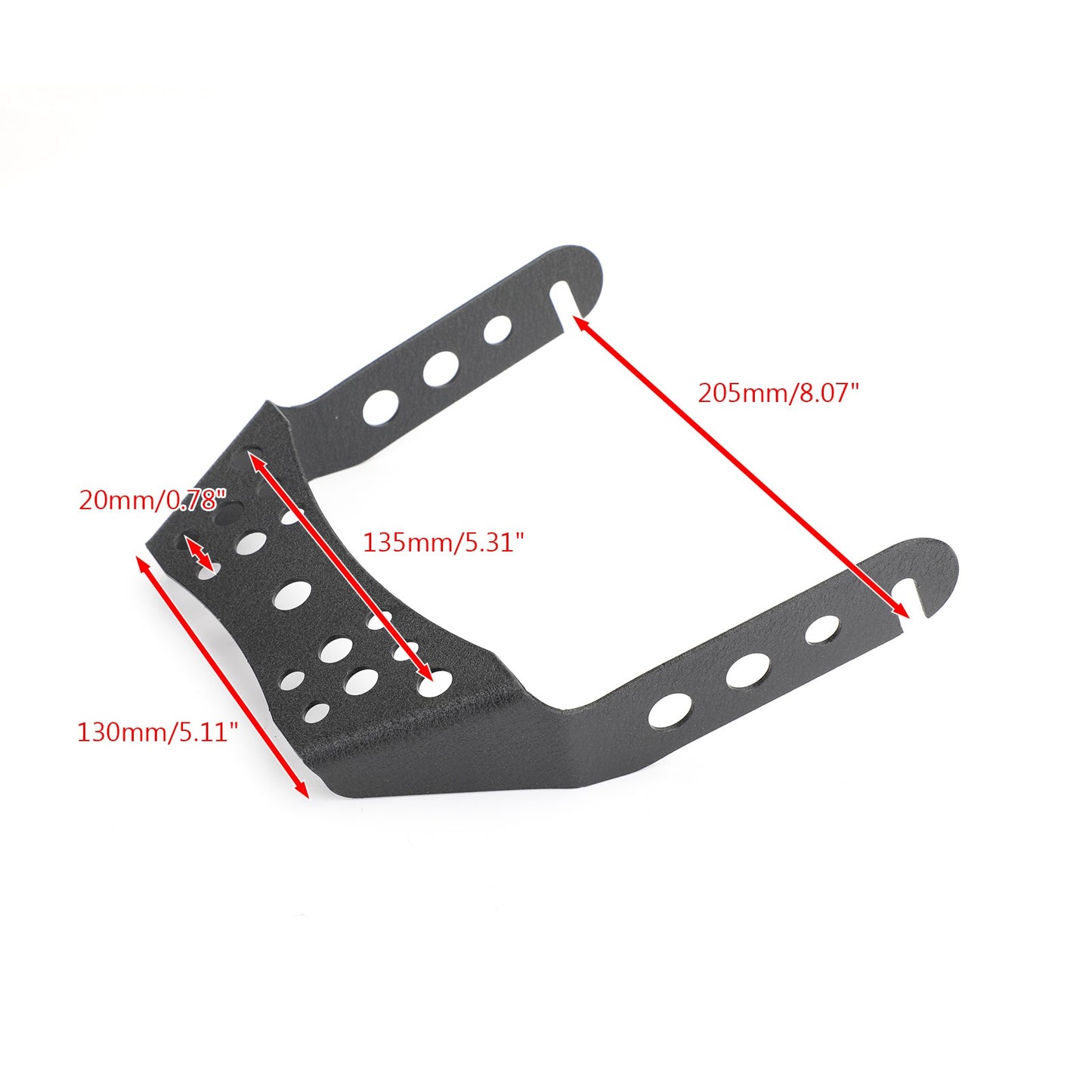 Universal 6" ATV Light Bar Bracket Mount For Z400 450R KFX400 YFZ Raptor US