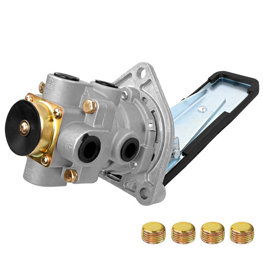 Solid Spare Trailer E6 Foot Parking Brake Valve Fit Bendix 286171 KN22140 Dual Circuit Valve