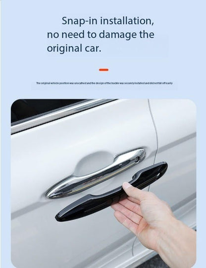 For 2018-2024 Toyota Camry GLOSS BLACK Door Handle Covers W/O Smartkey